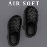 product_image_name-Fashion-Men's outdoor platform sandals/slippers/beach shoes/crocs-black -5