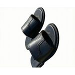 product_image_name-Generic-10K Dottling Men leather Slipper- Black -3