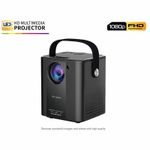 Generic C500 Portable Mini LED Home HD Projector - Black - image 3