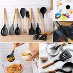product_image_name-Generic-11Pcs/Set Silicone Cooking Utensils Spoons Non-stick-5