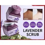 SADOER Lavender Face & Body Scrub (500g) – Deep Cleansing, Exfoliating & Moisturizing - image 2