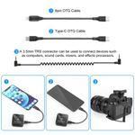 Puluz new,2 TX + 1 RX Wireless Lavalier Microphone- Black - Black - image 4