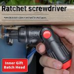 Generic Specialized screwdriver set with 8 screwdriver bits, 16 different sizes, adjustable angle, and a ratchet mechanism. - image 3