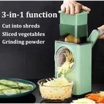 Generic 3 in 1 Kitchen Grater, Vegetable Cutter for Cheese, Vegetables, Nuts, Potatoes - image 3