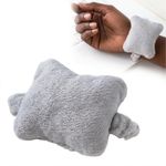 ShebSheb 1 Pc Wearable Wrist Rest Pad Keyboard Mouse Soft Plush Ergonomic