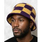 Generic Knitted Handmade Bucket Hat-multicolor - image 2