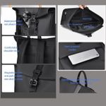 Gukbis Men's Waterproof Roll-Top Backpack for Laptops - image 3