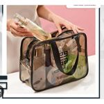AD Classic Empty Cosmetic Make - Up Bag - Black - image 2