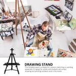 product_image_name-Generic-Adjustable Height Aluminum Metal Easel Stand, Fine Art Painting Tripod with Tray-2