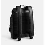 AD Classic Leather Backpack Bag - Black - image 2
