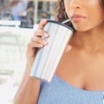 product_image_name-Generic-Set of 6 Reusable Metal Straws,  Stainless Steel Straw with Cleaning Brushes and Case, Drinking for  30 oz Tumblers. 23.5CM-7