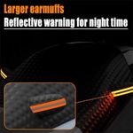 Generic Car Windshield Protector - Foldable Front Windshield Cover, Magnetic Windshield Shield - Black - image 6