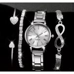 product_image_name-Generic-Women's Watch and Bracelet Gift Set- Gold-1