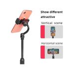 Generic Adjustable Phone Holder for Live Streaming - Black - image 3
