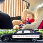 Generic 4 in 1 Car Auto Sunshade Curtains Windshield Cover Set - Black - image 8