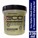 product_image_name-Ecoco-Eco Style Black Castor & Flaxseed Oil Styling Gel - 236ml-1