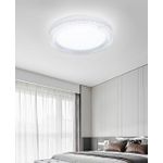 product_image_name-Generic-HY LED 36W Surface Crystal Panel Light for Sitting room/ Dining room/ Living room/ Corridor/ Shop/ Office - White-3