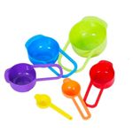 Generic 6-Piece Colorful Nesting Measuring Cup and Spoon Set - image 2