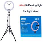 Generic LJJ-36 14inch Led USB Plug and Ring Light-black and white - image 2