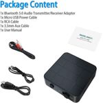 product_image_name-Generic-KN321 Wireless Bluetooth 5.0 Audio Transmitter and Receiver-Black-7