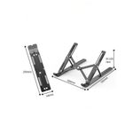 Cloudoon Laptop Stand Adjustable Aluminum Foldable for Desk & Travel - image 4