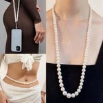 product_image_name-Fashion-Pearl necklace, waist chain, mobile phone lanyard-1