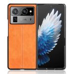 Generic For Tecno Phantom V fold 2 5G high-end luxury leather phone case Orange - image 5