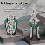 product_image_name-Generic-Foldable Multi-Purpose Electrician's Industrial Grade Wire Strippers, Durable High Carbon Steel Precision Tools for Cutting, Crimping and Stripping - Perfect for All Electrical Work-4