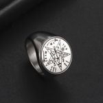 product_image_name-Generic-Tetragrammaton Ring - Silver-1