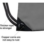 product_image_name-Generic-Drawstring Backpack Bag Sport Gym Sackpack Dark Grey-4
