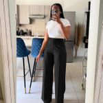 product_image_name-Generic-Women's Formal Pant Office Wear - Black-2