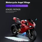 Generic 2pcs LED Motorcycle P-rojector Lights, Cool Angel Wing P-rojection Lights/Ambient Lights - image 4