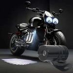 Generic 2pcs LED Motorcycle P-rojector Lights, Cool Angel Wing P-rojection Lights/Ambient Lights - image 7