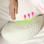 Generic Neck-Protecting Knitted Non-Collapse Pillow Home Partition Massage Pillow, Spec: Low - image 6