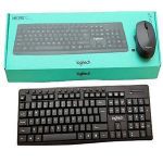 Logitech Mk290 Wireless Keyboard & Mouse Combo - Black