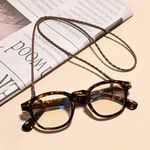 product_image_name-Generic-Lanière Anti-Perte d'Accessoires de Lunettes Torsadées Tressées-Marron-4
