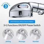 Generic Handheld shower head, three-speed adjustment, one-button water stop - image 3