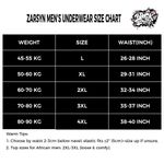 product_image_name-ZARSYN-4-Pack Men's Trendy Cartoon Boxer Shorts - Breathable Cotton-Feel Underwear- Multi-Color Comic Print Trunks Bundle-2