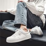 product_image_name-Fashion-Men's Classic Casual Board Shoes - White - White - EU 41-3
