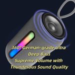 Generic Portable Bluetooth Speaker mp3 speaker with super bass,TF card Stereo 3D Hi-Fi - image 3