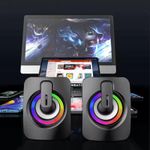 Generic The Small Stereo Speaker Usb Wired Subwoofer Is Suitable For Laptops And Desktop Computers - image 4