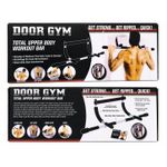 Home Gym - Total Upper Body Workout Bar - Multicolour 