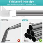 product_image_name-CYFAZA-Portable Closet Storage Organizer Clothes Mobile Wardrobe Shoe Clothing Rack Shelf Dustproof Non-Woven Fabric, Easy to Assemble-4