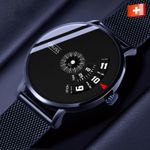 product_image_name-Fashion-Men's new concept steel mesh with waterproof men's watch-1