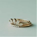 product_image_name-Generic-2 Piece Wedding Ring -  Gold-2