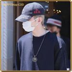 product_image_name-Fashion-Stainless Steel 2-Piece Necklace Set - Compass & Cross Pendant for Men & Women-7