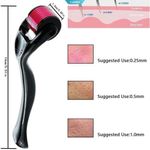Beard Growth Derma Roller Micro-needle Device - Black - image 4