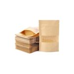 Generic Kraft Stand Up Pouches - 15*22cm - 50pces