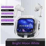 product_image_name-Generic-Wireless Bluetooth Earphone With Mic HeadsetTransparent LCD Display Wireless Bluetooth Gaming Earbuds with Ultra-Long Battery Life, Sports Noise Cancellation-2