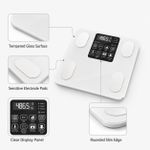 LM Weight Scale Weighing Scale for Body | LED Screen | Body Composition Analyzer | Bluetooth Digital Scale | White - image 3